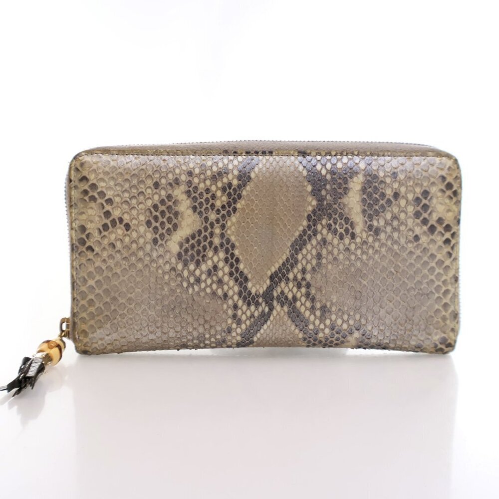 Gucci Python Marrakech Travel Wallet - image 10